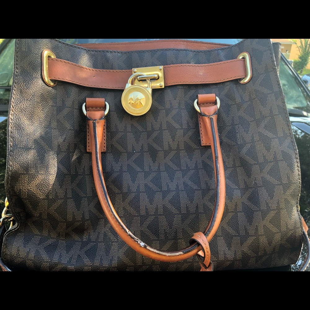 Michael Kors Brown Signature Bag
